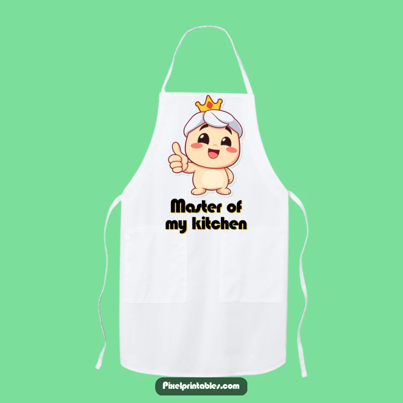 Funny Thumbs Up Apron: Cook with Positivity and a Smile
