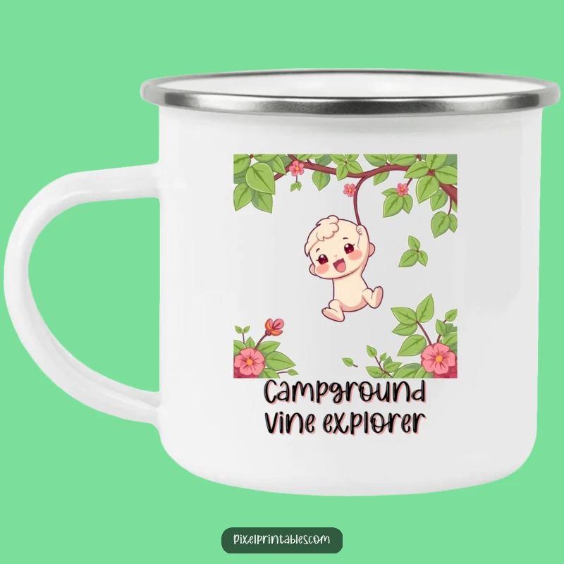 Funny Vine Swinger Camping Mug: Adventure Fuel for the Outdoors