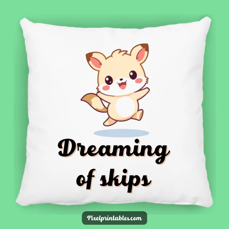 Funny Pixel Animal Pillow - Comfy Cute Retro Joy Gift!