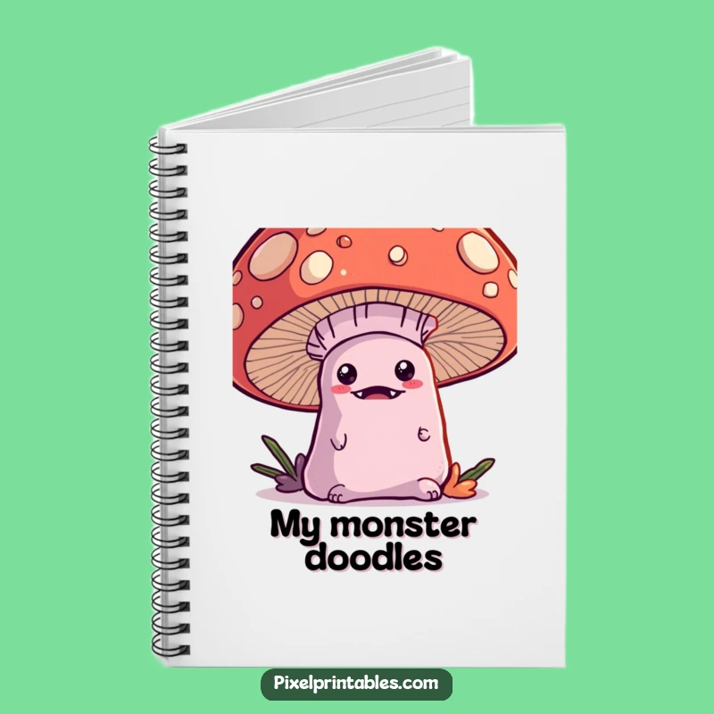Funny Kawaii Monster Notebook: Jot Down Your Cute Ideas!