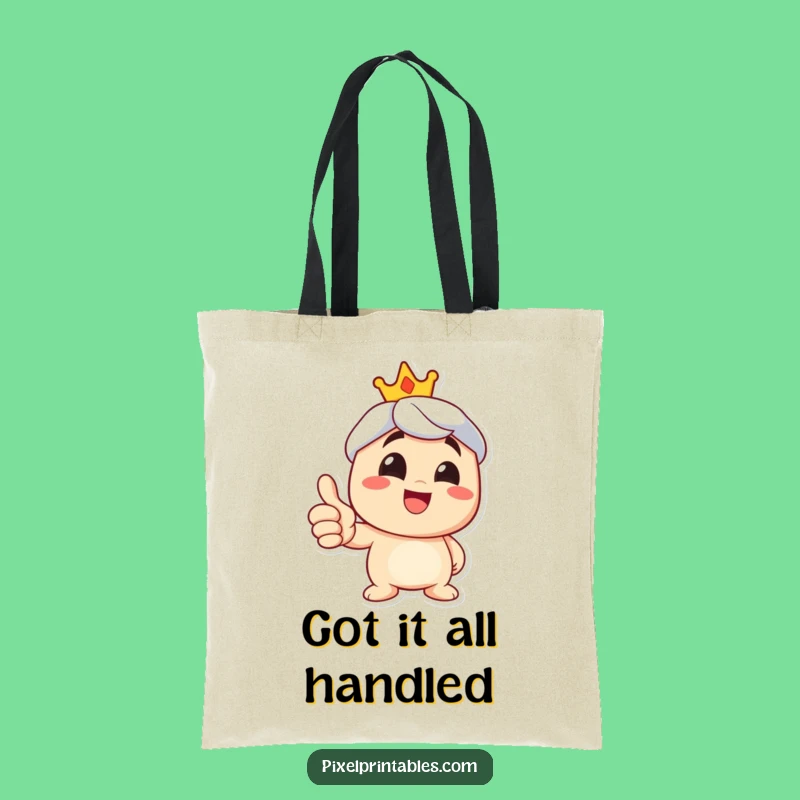Funny Thumbs Up Tote Bag: Carry Your Positivity in Style