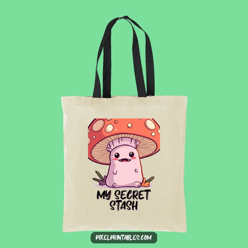 Funny Kawaii Monster Tote Bag: Carry Your Cuteness in Style!